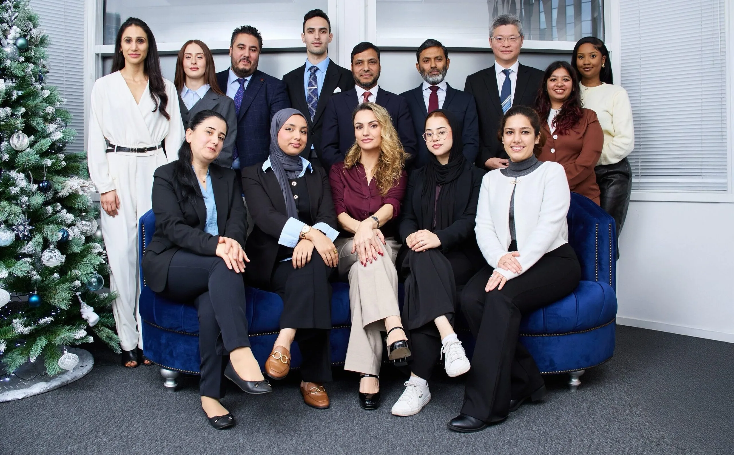The Waterstone Legal team photographed together at the firm's office